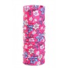 Bandana Bars Flowers Pink Blue White Bandana Bars Flowers Pink Blue White