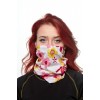 Bandana Bars Flowers White Yellow Pink Bandana Bars Flowers White Yellow Pink