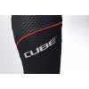 Pantaloni Ciclism Iarna Cube Black Line Black / White