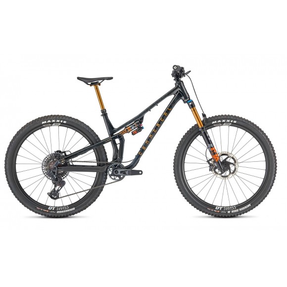 Bicicleta Commencal T.E.M.P.O. 29" T-Type Crackled Black Bicicleta Commencal T.E.M.P.O. 29" T-Type Crackled Black
