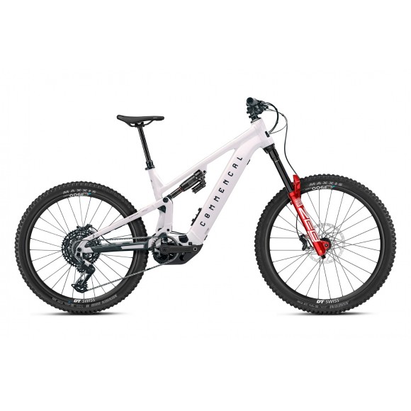 Bicicleta Electrica E-bike Commencal META Power SX 800 Rockshox Pure White 2026 Bicicleta Electrica E-bike Commencal META Power SX 800 Rockshox Pure White 2026