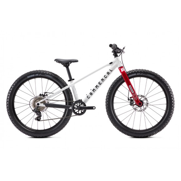 Bicicleta Commencal RAMONES 24" WHITE 2026 Bicicleta Commencal RAMONES 24" WHITE 2026