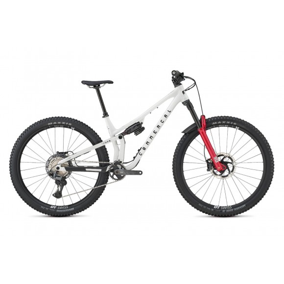 Bicicleta Commencal T.E.M.P.O. 29" V2 Rockshox Pure White 2027 Bicicleta Commencal T.E.M.P.O. 29" V2 Rockshox Pure White 2027