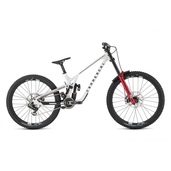 Bicicleta Commencal Supreme DH V5.2 Team Replica Addiction White 2027 Bicicleta Commencal Supreme DH V5.2 Team Replica Addiction White 2027