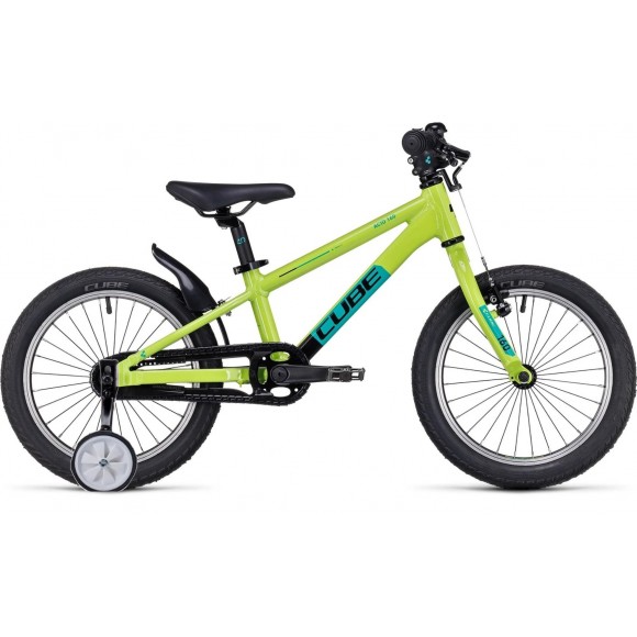 BICICLETA COPII CUBE CUBIE 160 RT GREEN BLACK