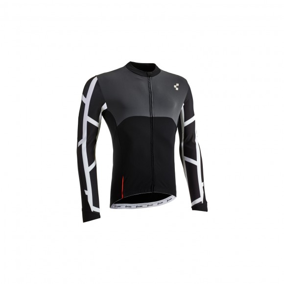 BLUZA CICLISM CUBE BLACKLINE BLACK/WHITE/GREY BLUZA CICLISM CUBE BLACKLINE BLACK/WHITE/GREY