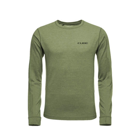 BLUZA CUBE ATX UTILITY L/S OLIVE