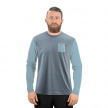 BLUZA CUBE EDGE GREY DARK MINT
