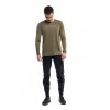 BLUZA CUBE MTB ROUND NECK PRO TM L/S OLIVE