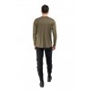 BLUZA CUBE MTB ROUND NECK PRO TM L/S OLIVE