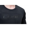 BLUZA CUBE VERTEX ROUND NECK PRO L/S BLACK