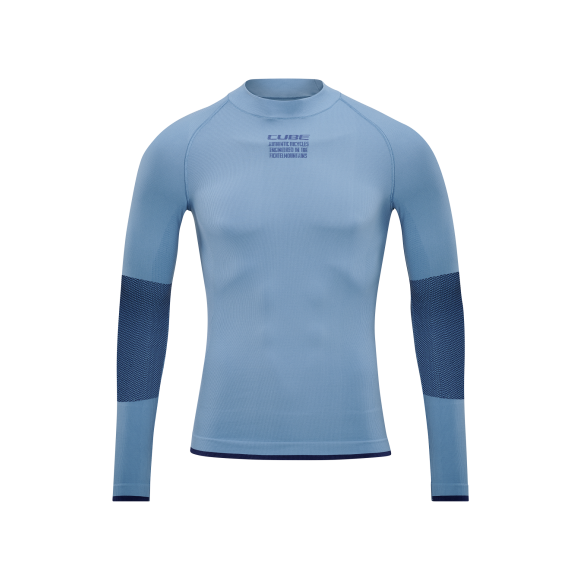 BLUZA DE CORP CUBE BASELAYER RACE BE WARM L/S BLUE BLUZA DE CORP CUBE BASELAYER RACE BE WARM L/S BLUE