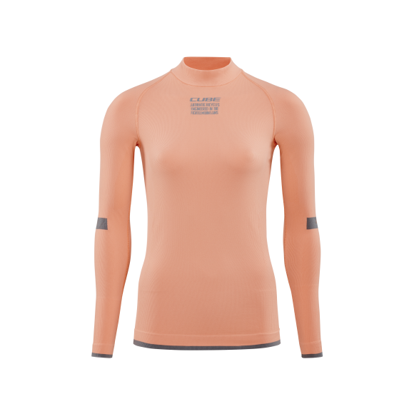 BLUZA DE CORP CUBE WS BASELAYER RACE BE WARM L/S CORAL BLUZA DE CORP CUBE WS BASELAYER RACE BE WARM L/S CORAL