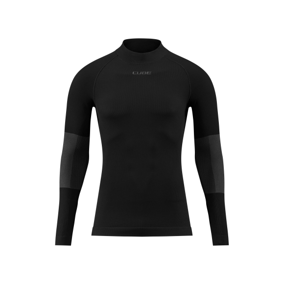 BLUZA UNDER CUBE BASELAYER RACE BE WARM L/S BLACK BLUZA UNDER CUBE BASELAYER RACE BE WARM L/S BLACK