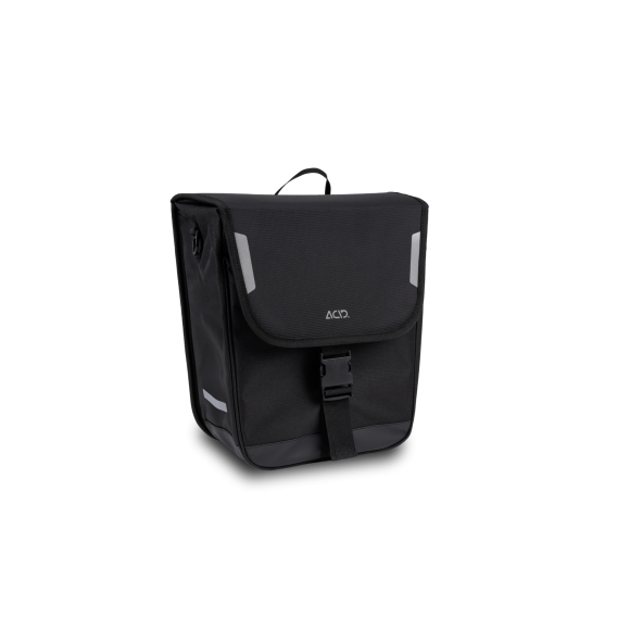 GEANTA ACID PANNIER BAG CITY 15 CLASSIC SMLINK BLACK