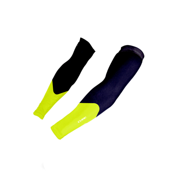 INCALZITOARE BRATE CUBE ARM WARMERS SAFETY NEON YELLOW INCALZITOARE BRATE CUBE ARM WARMERS SAFETY NEON YELLOW