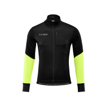 JACHETA CUBE BLACKLINE SOFTSHELL JACKET SAFETY BLACK N NEON YELLOW
