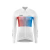 TRICOU CUBE TEAMLINE WS L/S WHITE/BLUE/RED TRICOU CUBE TEAMLINE WS L/S WHITE/BLUE/RED