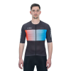 TRICOU CICLISM CUBE TEAMLINE JERSEY S/S BLACK BLUE RED