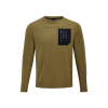 TRICOU CUBE ATX FLEECE JERSEY L/S BROWN