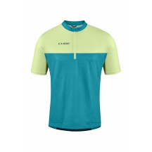 TRICOU CUBE ATX HALF ZIP CMPT S/S VERDE LIME