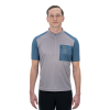 TRICOU CUBE ATX JERSEY HALF ZIP S/S BEIGE BLUE TRICOU CUBE ATX JERSEY HALF ZIP S/S BEIGE BLUE