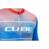 TRICOU CUBE TEAMLINE CMPT S/S WHITE/BLUE/RED TRICOU CUBE TEAMLINE CMPT S/S WHITE/BLUE/RED