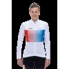 TRICOU CUBE TEAMLINE WS L/S WHITE/BLUE/RED TRICOU CUBE TEAMLINE WS L/S WHITE/BLUE/RED