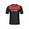 TRICOU CUBE EDGE ROUND NECK JERSEY S/S Black Red TRICOU CUBE EDGE ROUND NECK JERSEY S/S Black Red