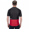TRICOU CUBE EDGE ROUND NECK JERSEY S/S Black Red TRICOU CUBE EDGE ROUND NECK JERSEY S/S Black Red