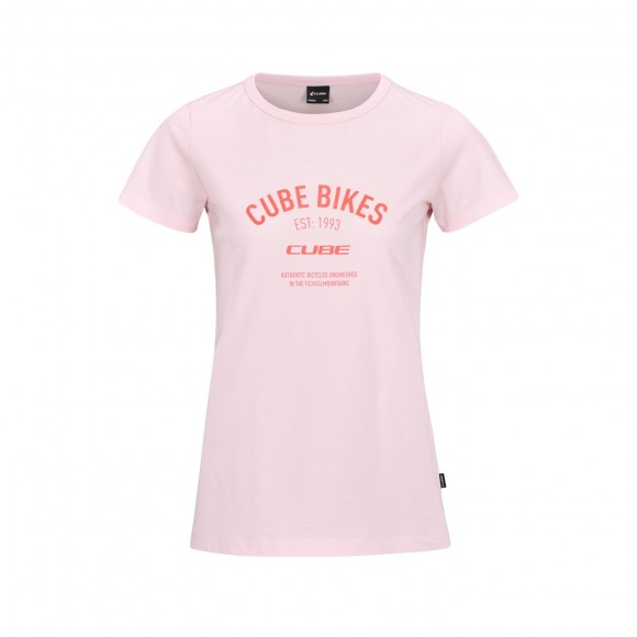 TRICOU DAMA CUBE ORGANIC WS BRAND Rose TRICOU DAMA CUBE ORGANIC WS BRAND Rose