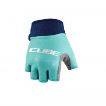 MANUSI CUBE GLOVES PERFORMANCE JUNIOR SHORT FINGER BLUE´N´MINT
