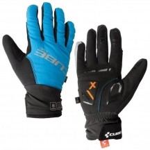 MANUSI IARNA CUBE GLOVES NATURAL FIT X-SHELL LONG FINGER BLUE 11933