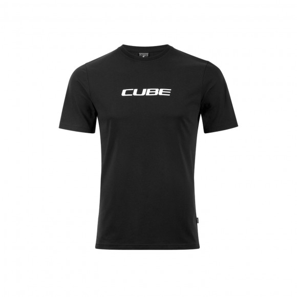 Tricou CUBE Organic T-Shirt Classic Logo black´n´white