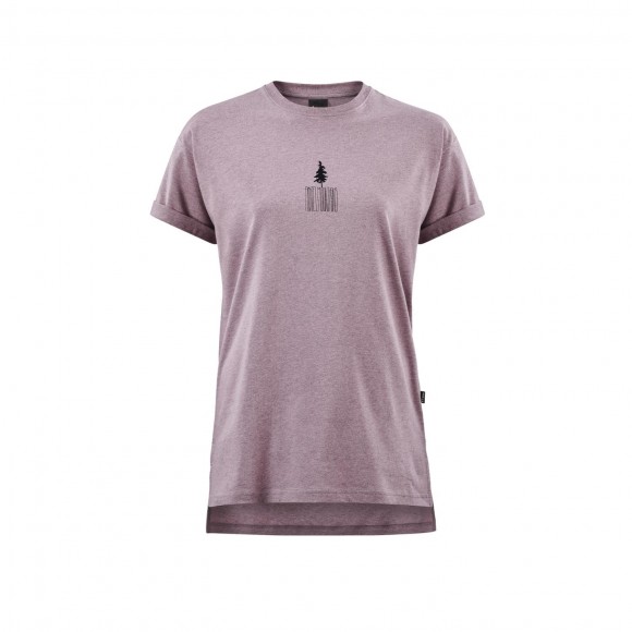 Tricou CUBE Organic WS T-Shirt Fichtelmountains rose