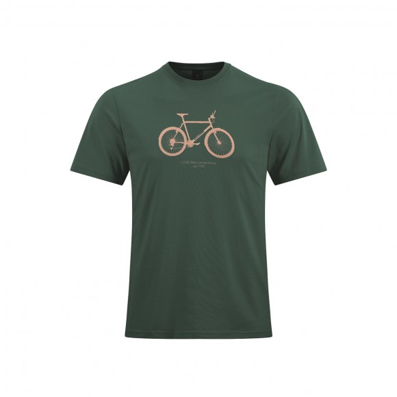 Tricou CUBE Organic T-Shirt 90s Bike dark green Tricou CUBE Organic T-Shirt 90s Bike dark green