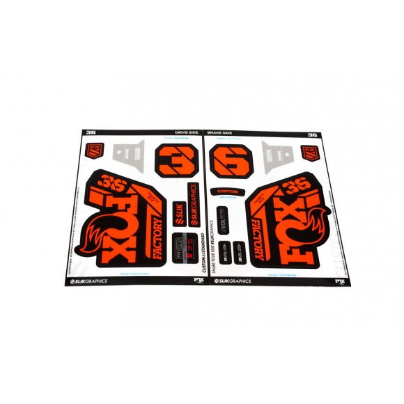 Stickere Fox Pentru Furca Fox 36 Stickere Fox Pentru Furca Fox 36