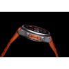 Ceas Sport Garmin Fenix 9 Pro – 51 mm, Titan Cu Curea Din Silicon Autumn Orange / Spark Orange