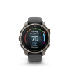 Ceas Sport Garmin Fenix 8 Pro – 47 mm, Amoled, Sapphire, Titanium Cu Curea Din Silicon Graphite / Black Ceas Sport Garmin Fenix 8 Pro – 47 mm, Amoled, Sapphire, Titanium Cu Curea Din Silicon Graphite / Black