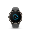 Ceas Sport Garmin Fenix 8 Pro – 47 mm, Amoled, Sapphire, Titanium Cu Curea Din Silicon Graphite / Black Ceas Sport Garmin Fenix 8 Pro – 47 mm, Amoled, Sapphire, Titanium Cu Curea Din Silicon Graphite / Black