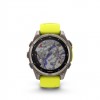 Ceas Sport Garmin Fenix 8 – 47 mm, Solar, Sapphire, Titanium Cu Curea Din Silicon Amp yellow/graphite Ceas Sport Garmin Fenix 8 – 47 mm, Solar, Sapphire, Titanium Cu Curea Din Silicon Amp yellow/graphite