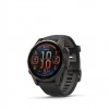 Ceas Sport Garmin Fenix 8 – 43 mm, Amoled, Sapphire, Carbon Grey Titan Cu Curea Din Silicon Neagra Ceas Sport Garmin Fenix 8 – 43 mm, Amoled, Sapphire, Carbon Grey Titan Cu Curea Din Silicon Neagra
