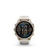 Ceas Sport Garmin Fenix – 43 mm, Amoled, Sapphire, Soft Gold Cu Curea Din Silicon Fog Grey/Dark Sandstone Ceas Sport Garmin Fenix – 43 mm, Amoled, Sapphire, Soft Gold Cu Curea Din Silicon Fog Grey/Dark Sandstone