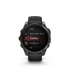 Ceas Sport Garmin Fenix 8 – 51 mm, Amoled, Sapphire, Titanium Cu Curea Din Silicon Carbon Grey DLC Titanium With Black / Pebble Grey Ceas Sport Garmin Fenix 8 – 51 mm, Amoled, Sapphire, Titanium Cu Curea Din Silicon Carbon Grey DLC Titanium With Black / Pebble Grey