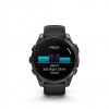 Ceas Sport Garmin Fenix 8 – 51 mm, Amoled, Sapphire, Titanium Cu Curea Din Silicon Carbon Grey DLC Titanium With Black / Pebble Grey Ceas Sport Garmin Fenix 8 – 51 mm, Amoled, Sapphire, Titanium Cu Curea Din Silicon Carbon Grey DLC Titanium With Black / Pebble Grey