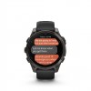 Ceas Sport Garmin Fenix 8 – 51 mm, Amoled, Sapphire, Titanium Cu Curea Din Silicon Carbon Grey DLC Titanium With Black / Pebble Grey Ceas Sport Garmin Fenix 8 – 51 mm, Amoled, Sapphire, Titanium Cu Curea Din Silicon Carbon Grey DLC Titanium With Black / Pebble Grey