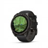 Ceas Sport Garmin Fenix 8 – 51 mm, Amoled, Sapphire, Titanium Cu Curea Din Silicon Carbon Grey DLC Titanium With Black / Pebble Grey Ceas Sport Garmin Fenix 8 – 51 mm, Amoled, Sapphire, Titanium Cu Curea Din Silicon Carbon Grey DLC Titanium With Black / Pebble Grey