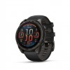 Ceas Sport Garmin Fenix 8 – 51 mm, Amoled, Sapphire, Titanium Cu Curea Din Silicon Carbon Grey DLC Titanium With Black / Pebble Grey Ceas Sport Garmin Fenix 8 – 51 mm, Amoled, Sapphire, Titanium Cu Curea Din Silicon Carbon Grey DLC Titanium With Black / Pebble Grey