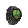 Ceas Sport Garmin Fenix 8 – 51 mm, Amoled, Sapphire, Titanium Cu Curea Din Silicon Carbon Grey DLC Titanium With Black / Pebble Grey Ceas Sport Garmin Fenix 8 – 51 mm, Amoled, Sapphire, Titanium Cu Curea Din Silicon Carbon Grey DLC Titanium With Black / Pebble Grey