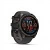 Ceas Sport Garmin Fenix 8 – 51 mm, Amoled, Sapphire, Titanium Cu Curea Din Silicon Carbon Grey DLC Titanium With Black / Pebble Grey Ceas Sport Garmin Fenix 8 – 51 mm, Amoled, Sapphire, Titanium Cu Curea Din Silicon Carbon Grey DLC Titanium With Black / Pebble Grey
